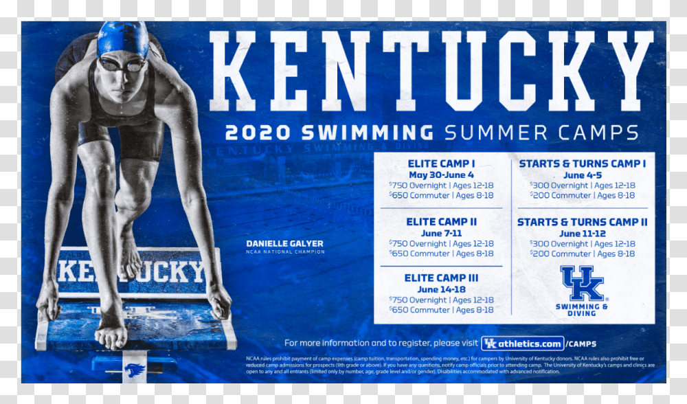 Kentucky Swimming Camps Sign Up Today Uk Basketball Schedule 2018 2019, Advertisement, Poster, Flyer, Paper Transparent Png