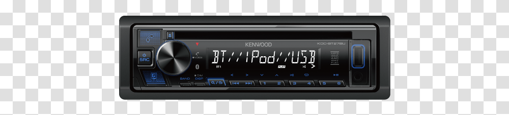 Kenwood Kdc Bt278u Single Din Cd Car Stereo Receiver Kenwood Kdc, Electronics, Cd Player, Radio Transparent Png
