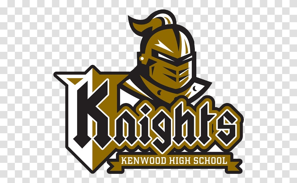 Kenwood Knights Logo Kenwood High School Knights, Parade, Word, Mardi Gras Transparent Png