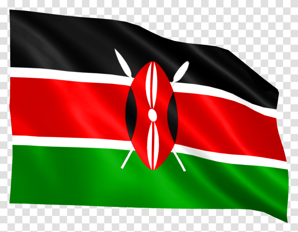 Kenya Flag By Mtc Tutorials Kenya Wave Flag, Dynamite, Bomb, Weapon Transparent Png