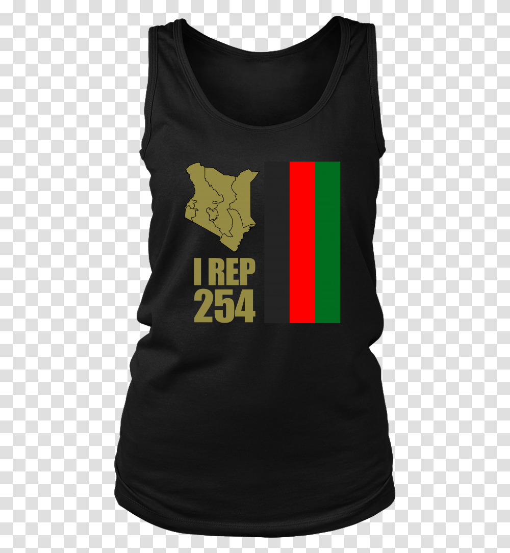 Kenya Flag Download Active Tank, Apparel, Sleeve, T-Shirt Transparent Png