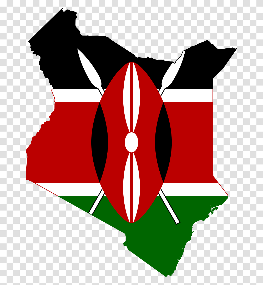 Kenya Flag Kenya Map And Flag, Armor, Shield, Dynamite, Bomb Transparent Png