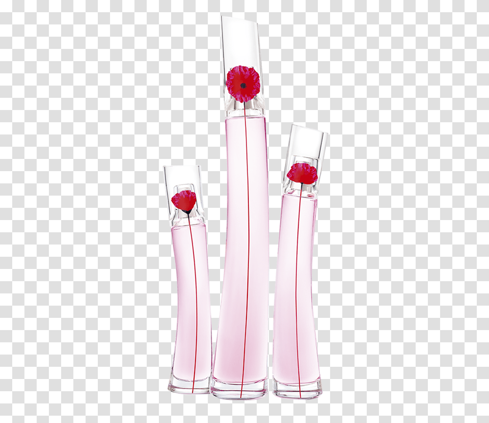 Kenzo Flower By Kenzo Poppy Bouquet, Lighting, Glass, Toothbrush, Tool Transparent Png