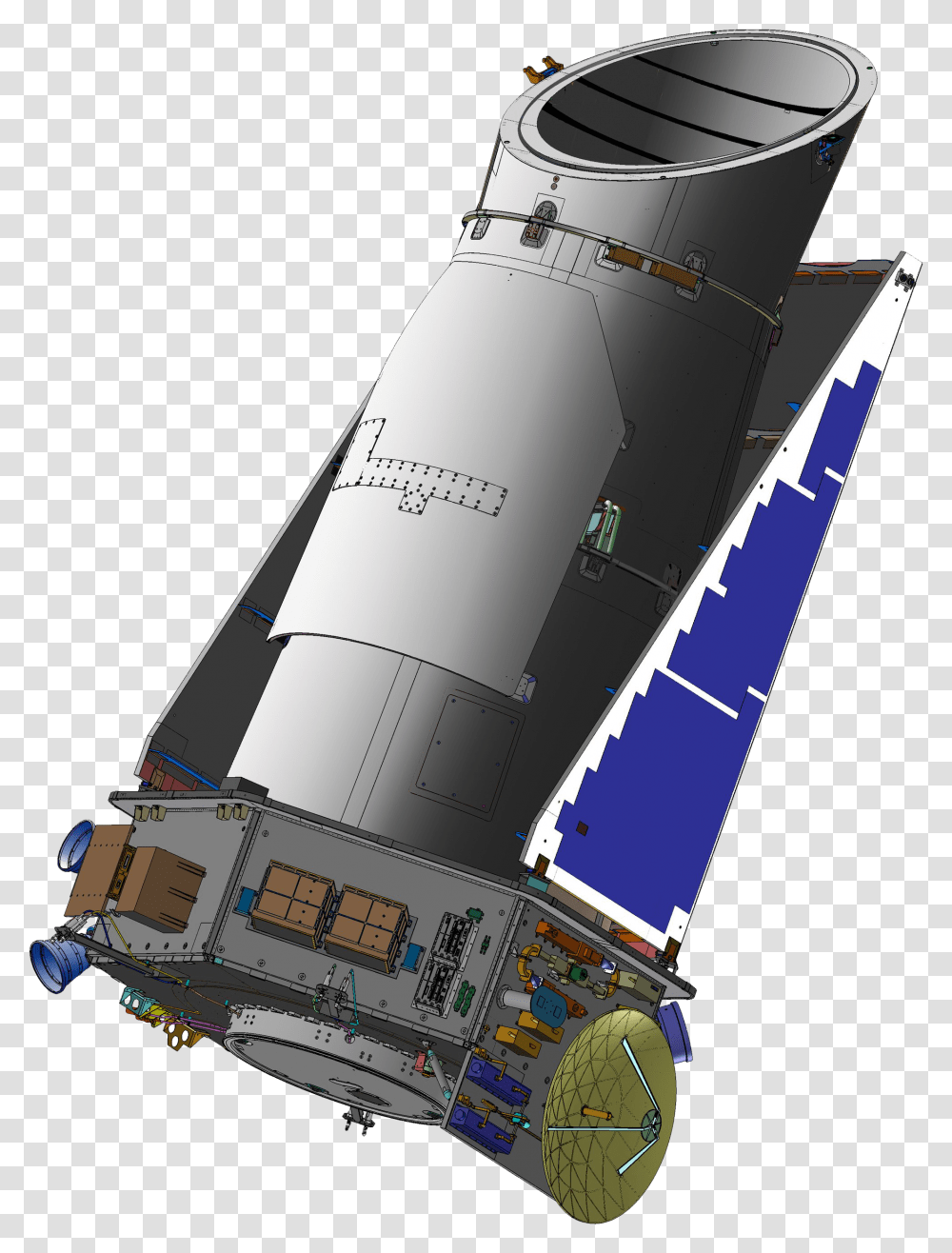 Kepler Space Telescope Diagram, Vehicle, Transportation, Missile, Rocket Transparent Png