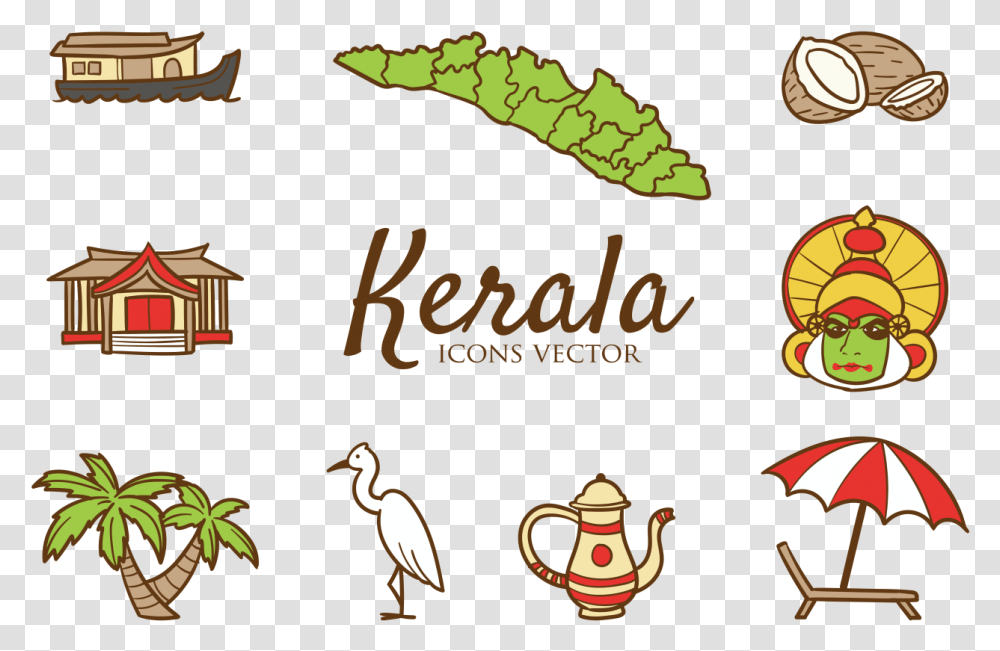 Kerala Icons Vector, Bird, Animal, Pottery Transparent Png