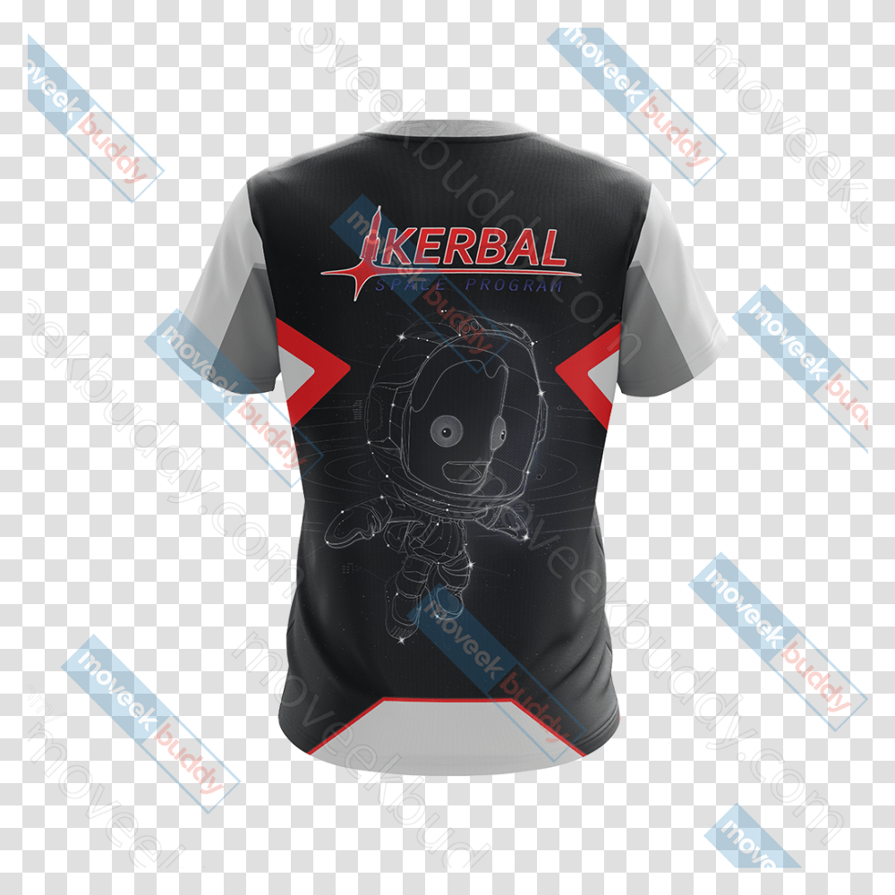Kerbal Space Program Unisex 3d T Shirt - Moveekbuddyshop Short Sleeve, Clothing, Apparel, Text, Jersey Transparent Png