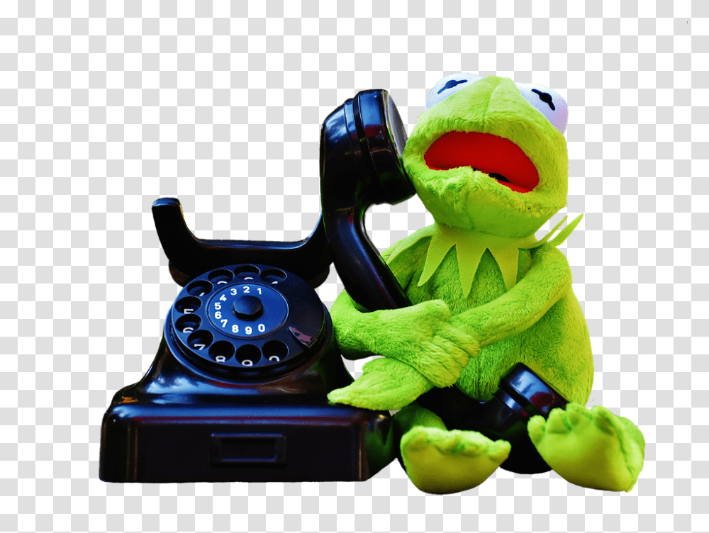 Kermit 960, Electronics, Toy, Phone, Dial Telephone Transparent Png