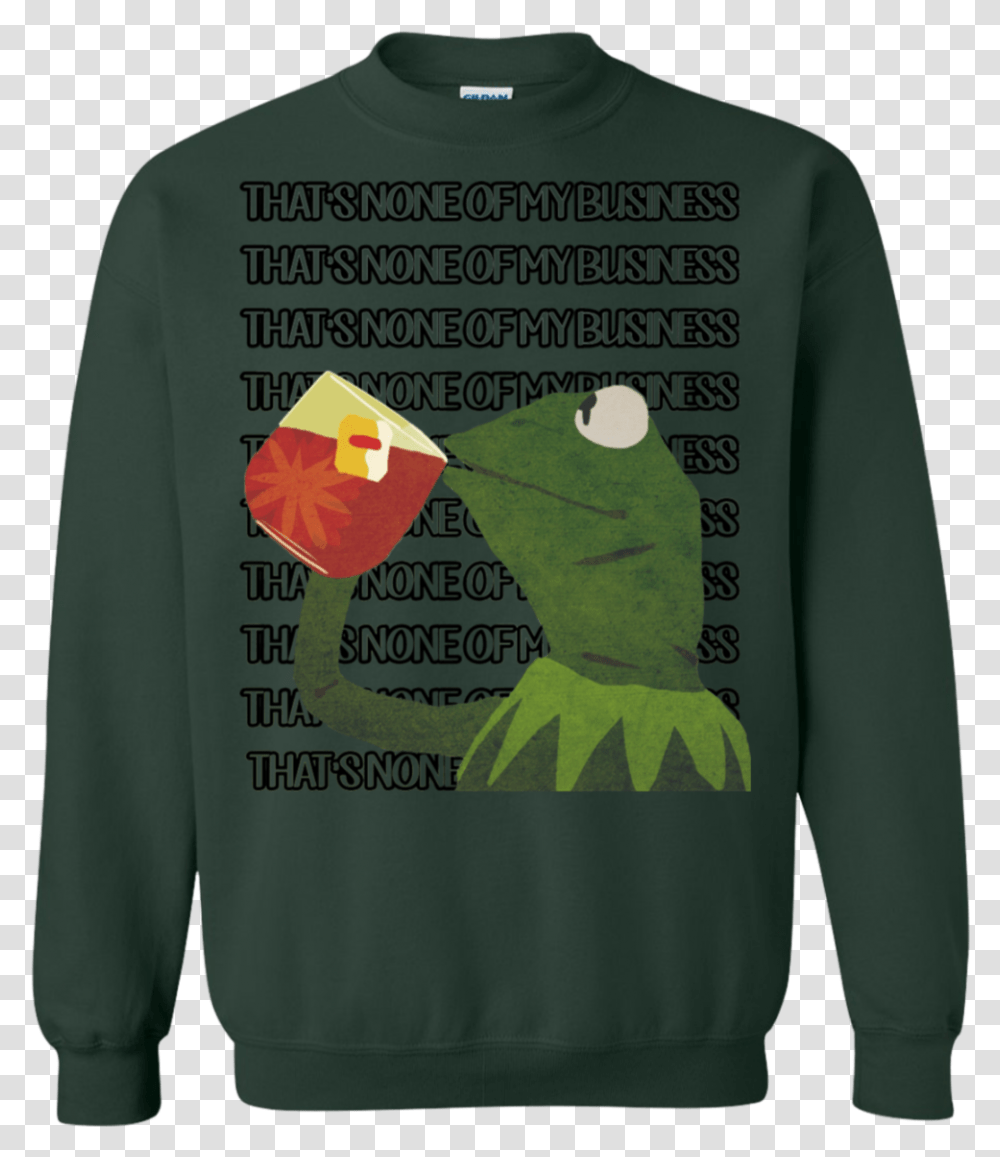 Kermit, Apparel, Sleeve, Long Sleeve Transparent Png
