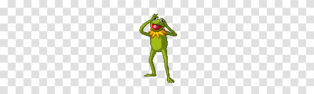 Kermit, Cross, Plant, Toy Transparent Png