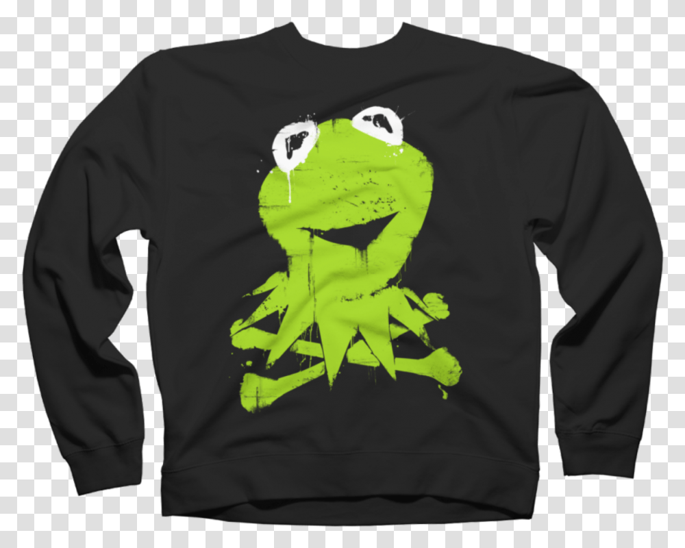 Kermit Frog Offer 350 Online Stores Sweater, Apparel, Sleeve, Long Sleeve Transparent Png