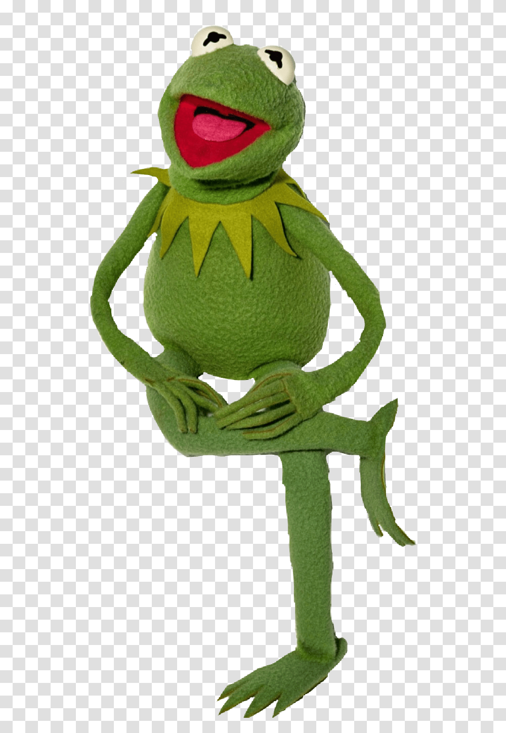 Kermit Frog Tea Kermit Puppet, Green, Toy, Plush, Amphibian Transparent Png