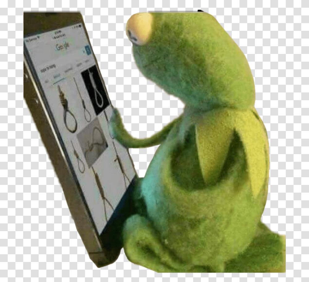 Kermit Sad Meme Sad Kermit Kermit Memes, Electronics, Phone, Toy Transparent Png