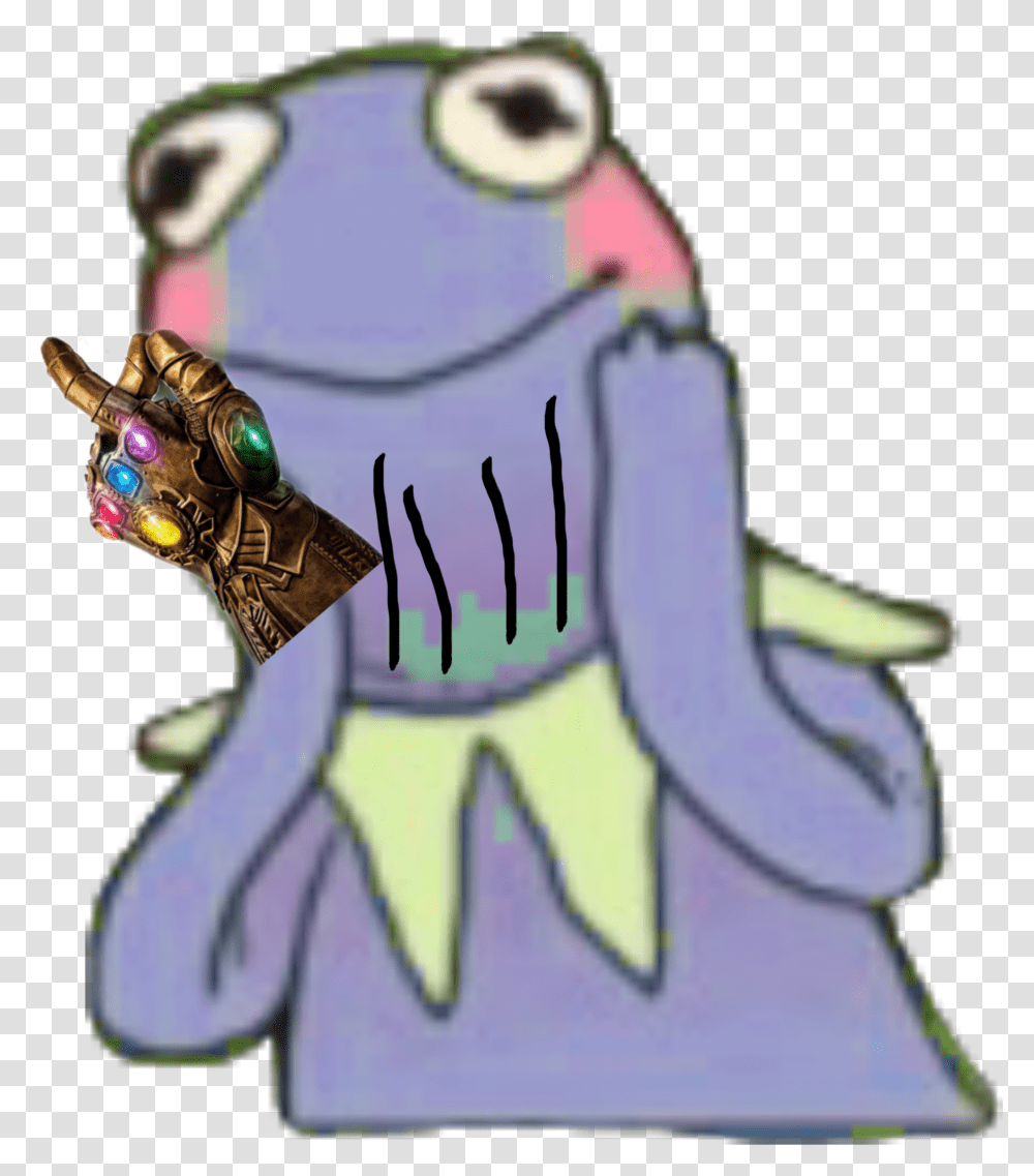 Kermit Thanos Mlg Meme Cute Kermit The Frog Thanos Transparent Png