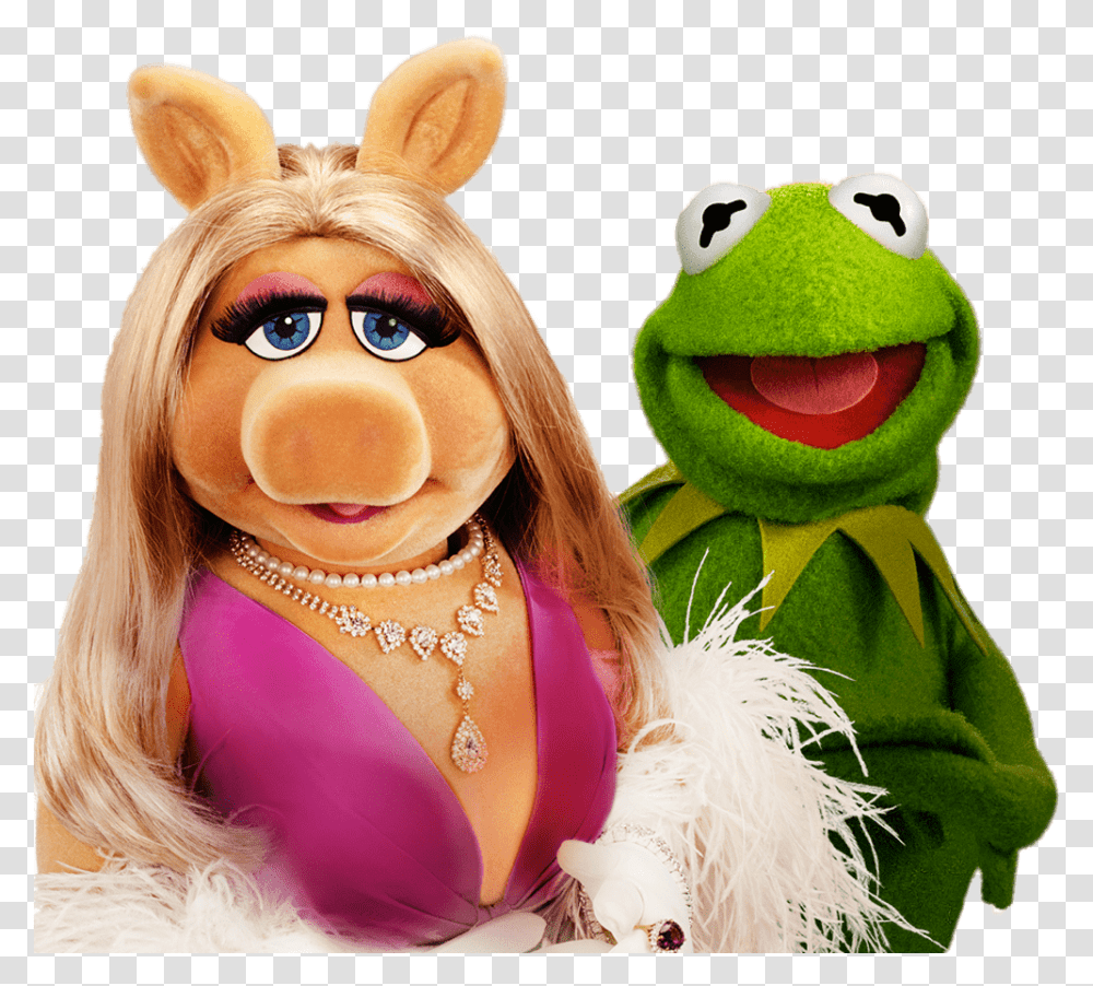 Kermit The Frog Kermit And Miss Piggy, Doll, Toy, Apparel Transparent Png
