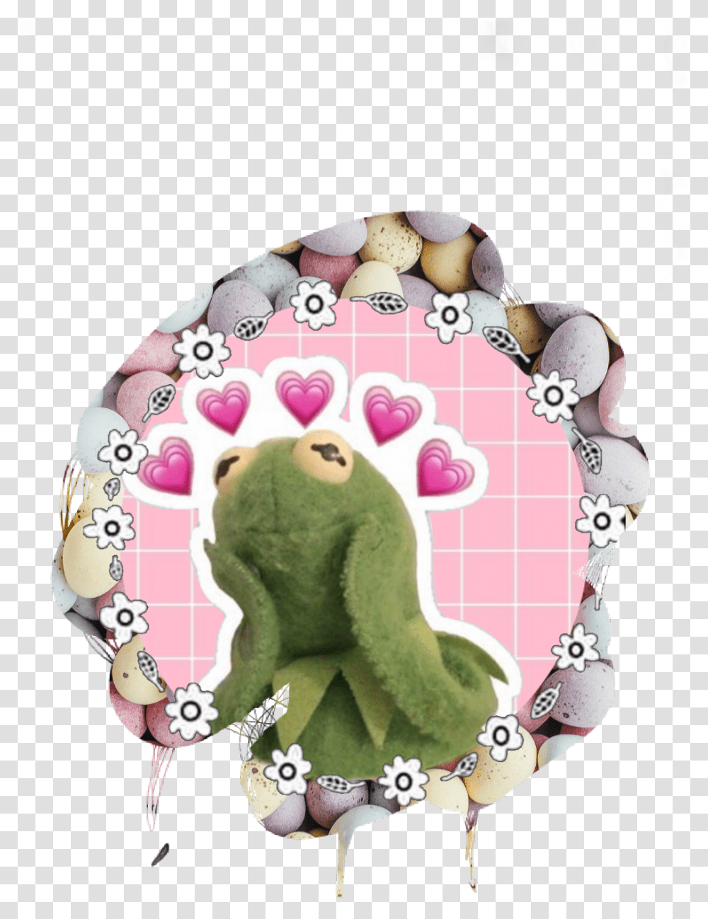 Kermit The Frog Meme Kermit The Frog, Cake, Dessert, Food, Icing Transparent Png