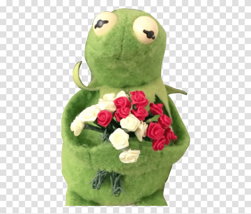 Kermit The Frog, Plant, Rose, Flower, Flower Bouquet Transparent Png