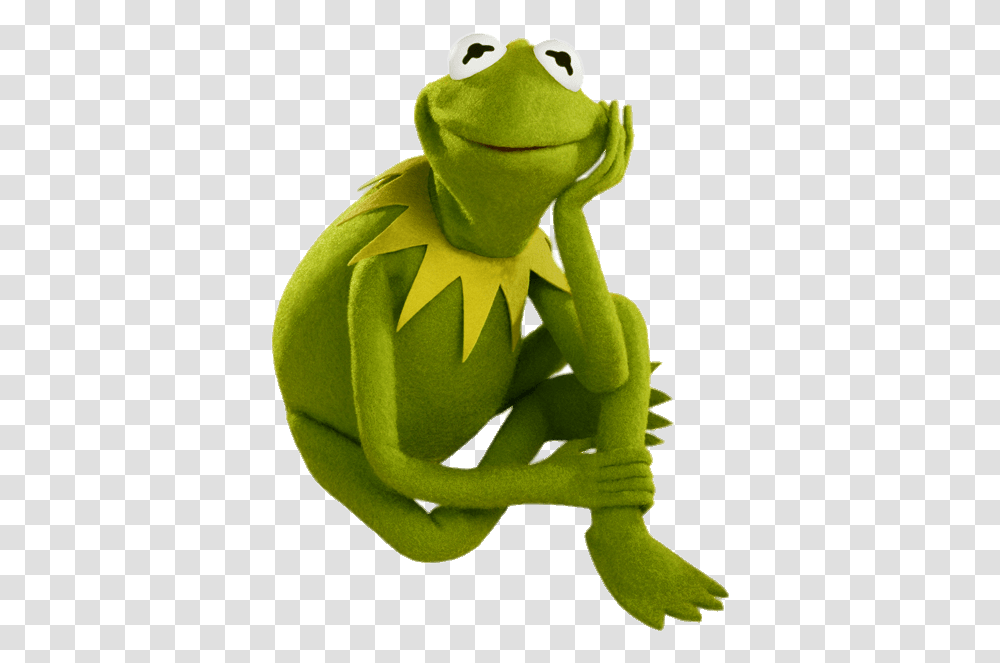 Kermit The Frog Sitting Kermit The Frog, Toy, Animal, Reptile, Green Transparent Png