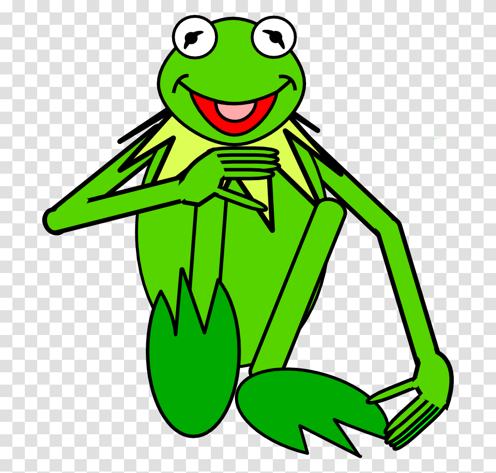 Kermit The Frog Toad True Frog The Muppets Cartoon, Animal, Amphibian, Wildlife Transparent Png