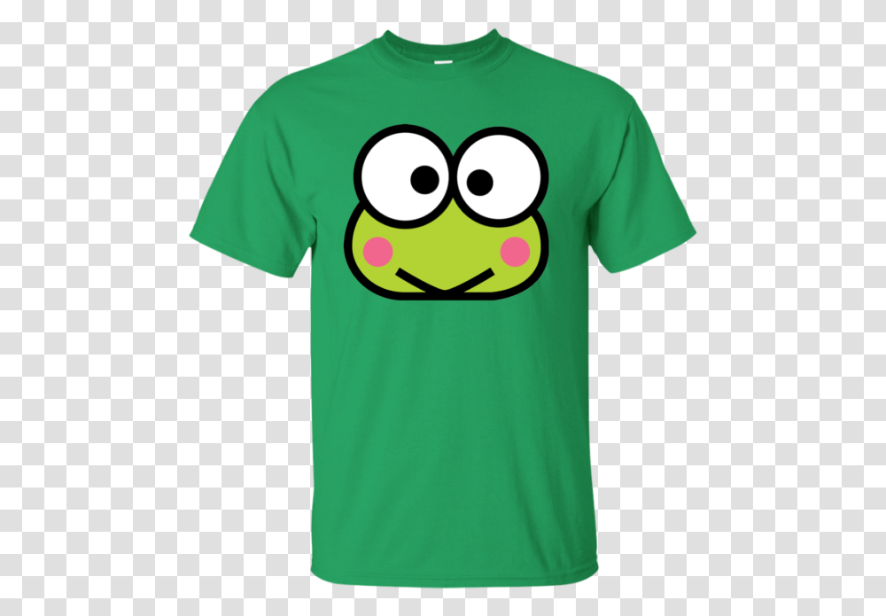 Keroppi T Shirt Cute Frog Children's Kid's Anime Girl Scout Leader Shirt, Clothing, Apparel, T-Shirt, Sleeve Transparent Png