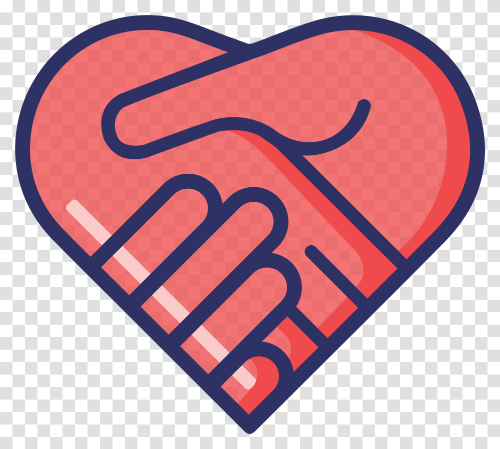Kershaw Two Hands In Shape Of Heart, Text, Handshake, Holding Hands Transparent Png