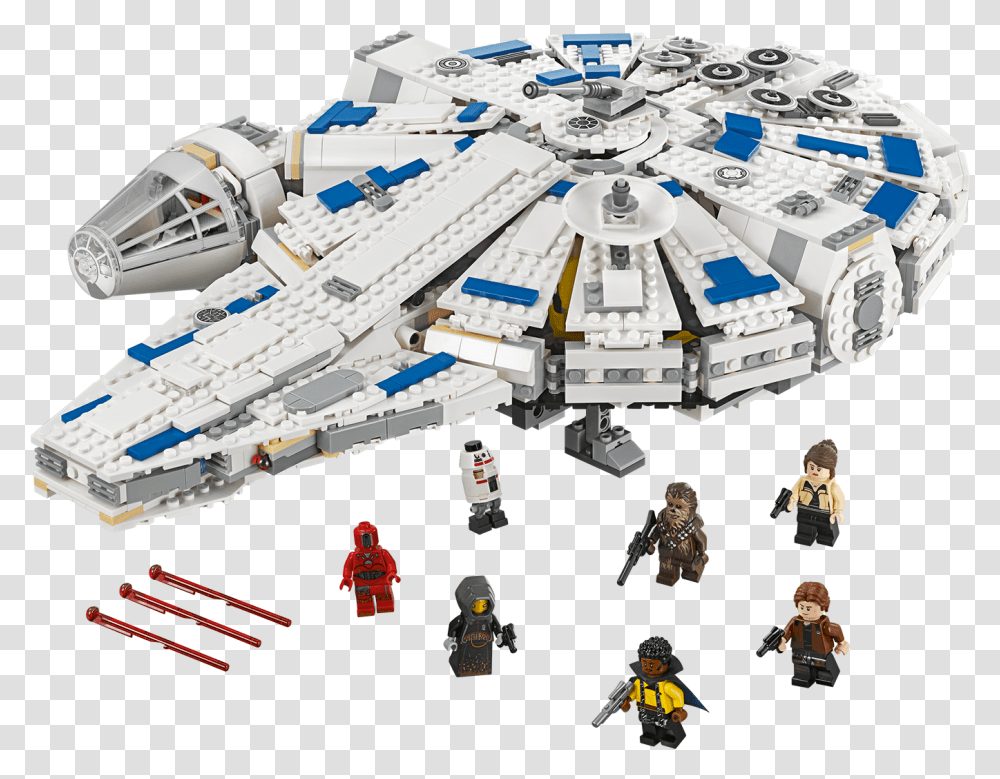 Kessel Run Millennium Falcon Lego, Toy, Spaceship, Aircraft, Vehicle Transparent Png