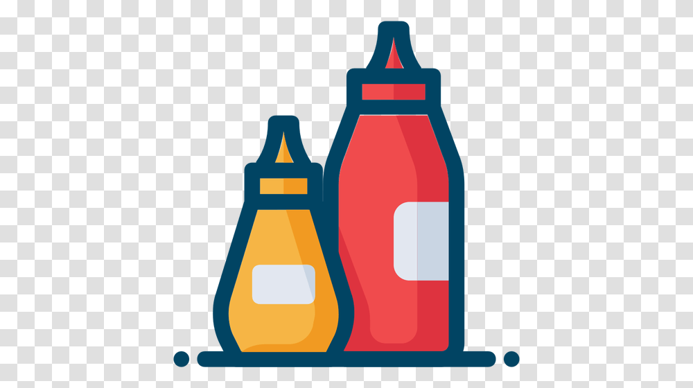 Ketchup And Mustard, Bottle, Lamp, Water Bottle, Jar Transparent Png