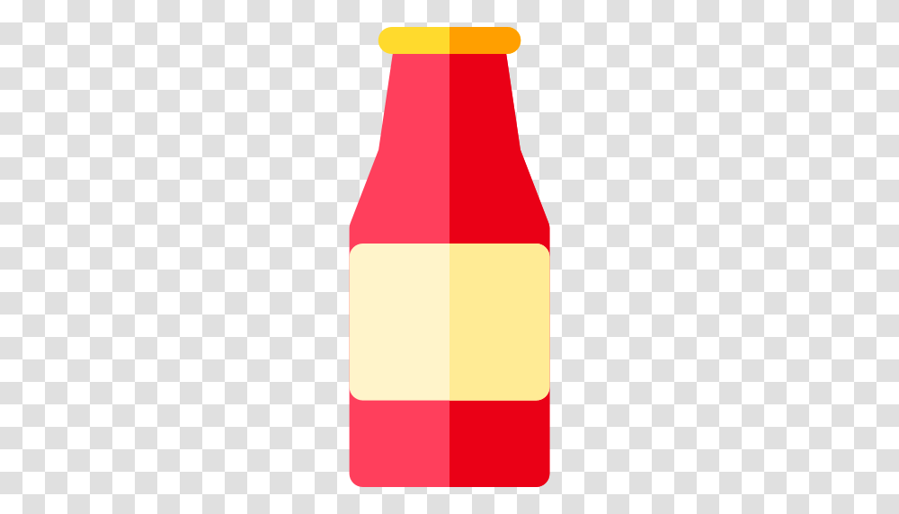 Ketchup Bottle, Food, Beverage, Drink, Pop Bottle Transparent Png