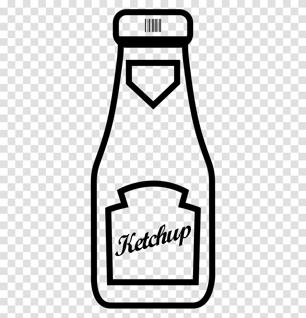 Ketchup Bottle Icon Free Download, Label, Stencil, Gas Pump Transparent Png