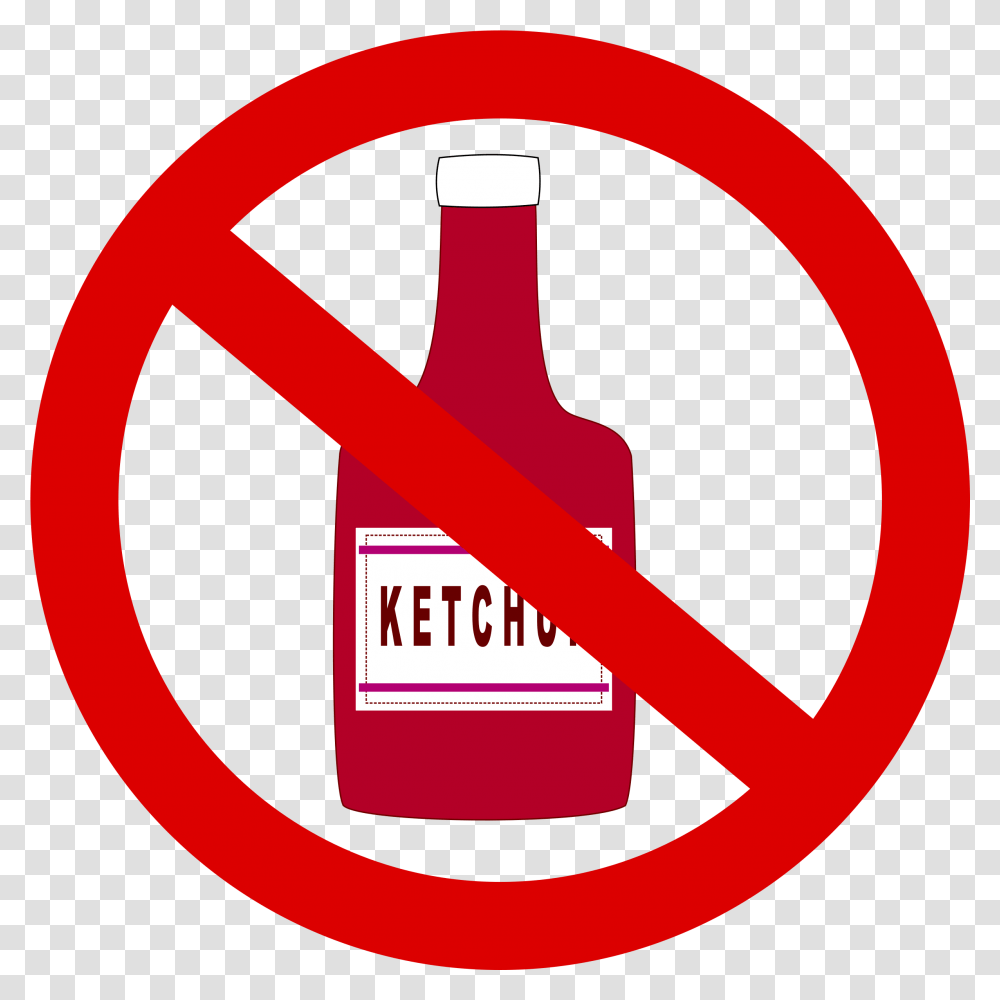 Ketchup Clipart Plus Sign In Red Download Full Drugs With An X, Food Transparent Png