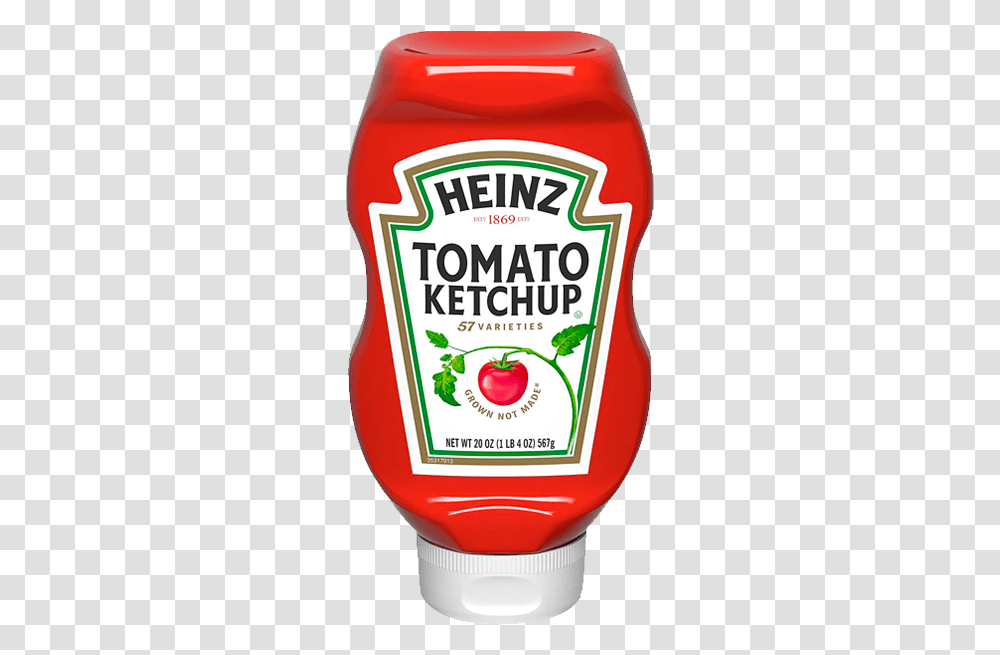 Ketchup Heinz Tomato Ketchup 20 Oz, Food, Label Transparent Png