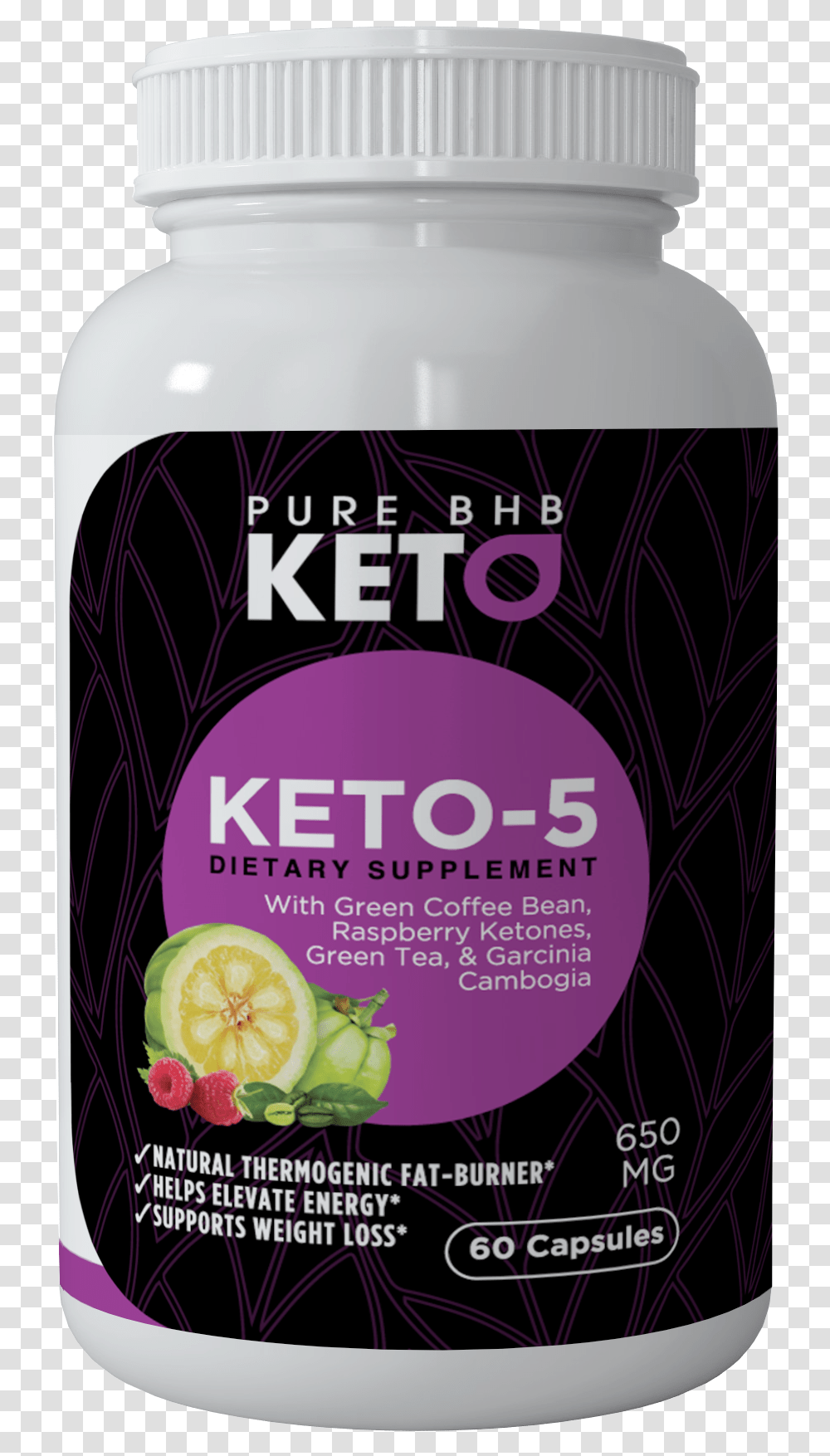 Keto 5 With Green Coffee Bean Momordica Charantia, Plant, Bottle, Food, Beer Transparent Png