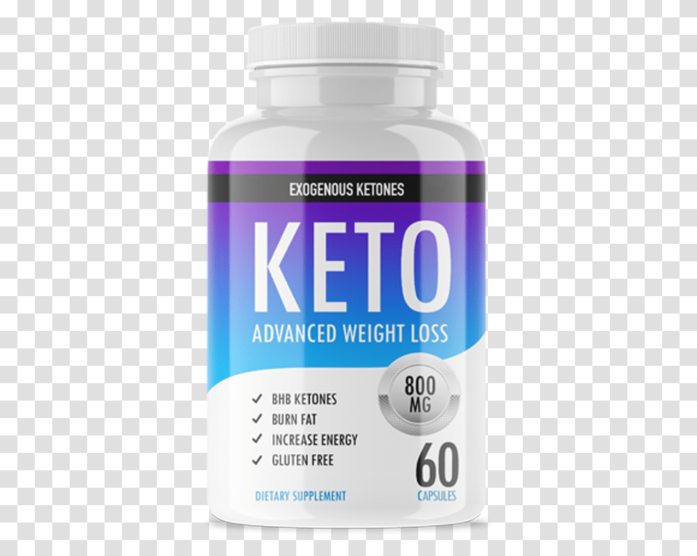 Keto Advanced Weight Loss Keto Advanced Weight Loss Keto Diet, Bottle, Cosmetics, Aluminium Transparent Png