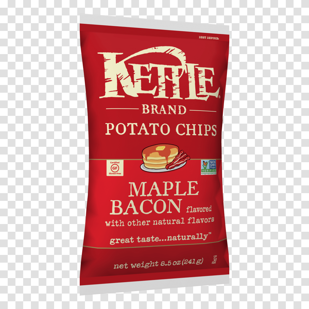 Kettle Brand Maple Bacon Potato Chips Oz, Flyer, Poster, Paper, Advertisement Transparent Png