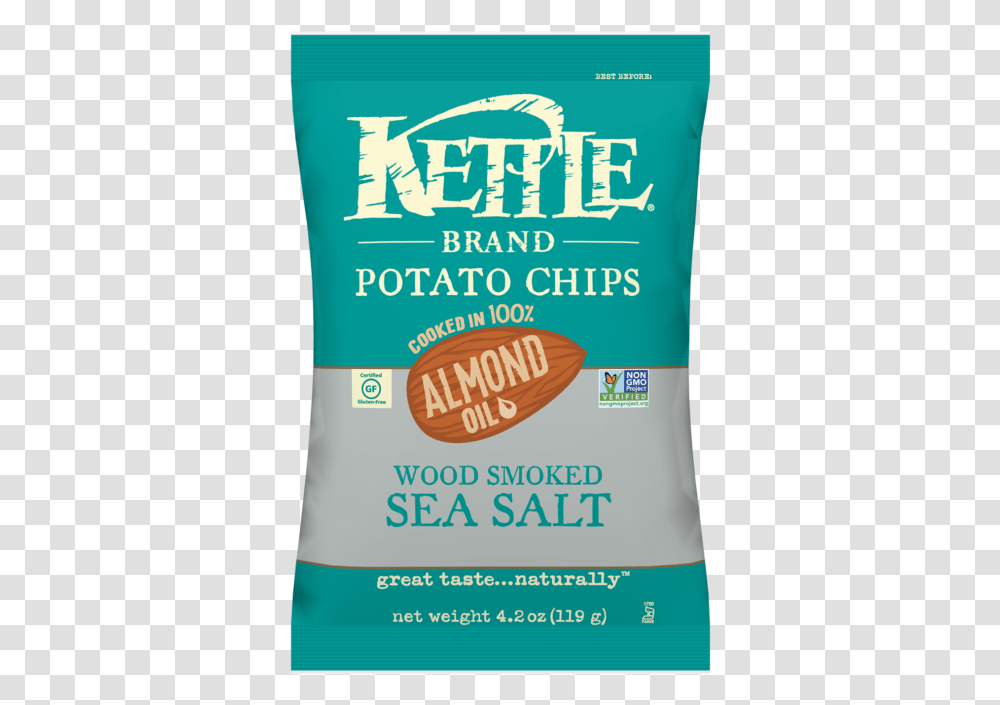 Kettle Chips Smoked Salt, Bottle, Food, Plant, Cosmetics Transparent Png
