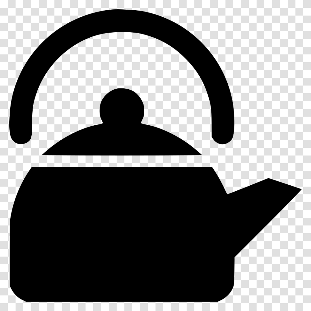 Kettle Icon Free Kettle Icon, Pottery, Teapot, Silhouette, Person Transparent Png