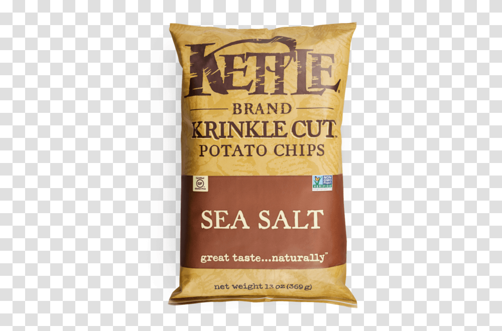 Kettle Krinkle Cut Potato Chips, Flour, Powder, Food, Book Transparent Png