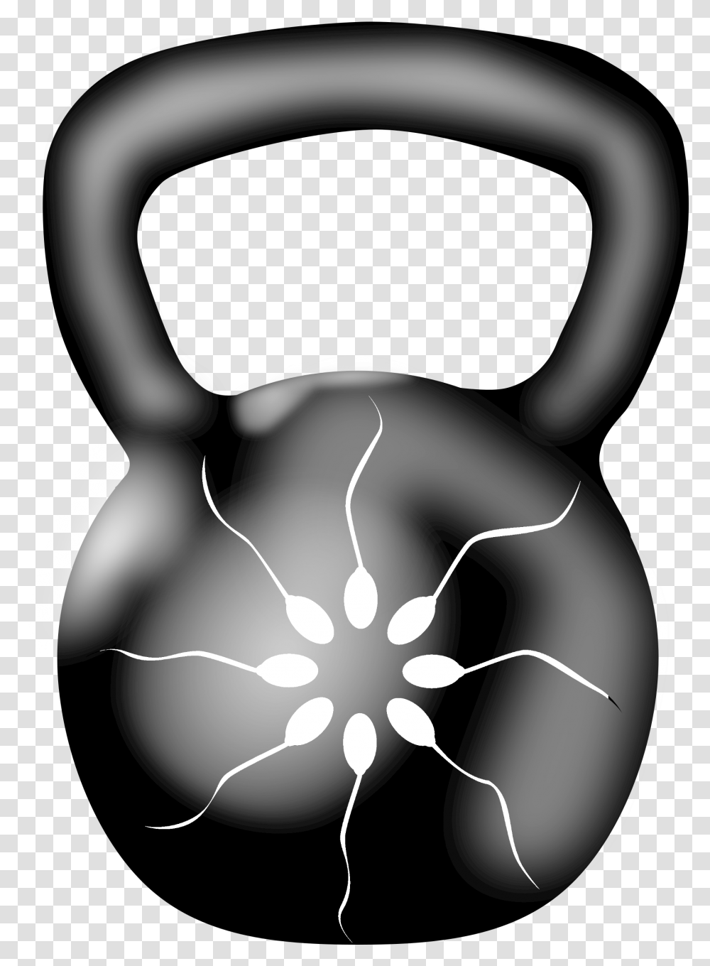 Kettlebell Fitness Centre Exercise Clip Art, Lamp, Stencil, Plant Transparent Png