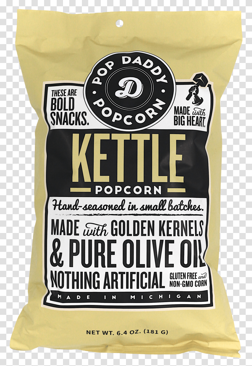 Kettlepopcornregular White Coffee, Label, Word, Advertisement Transparent Png