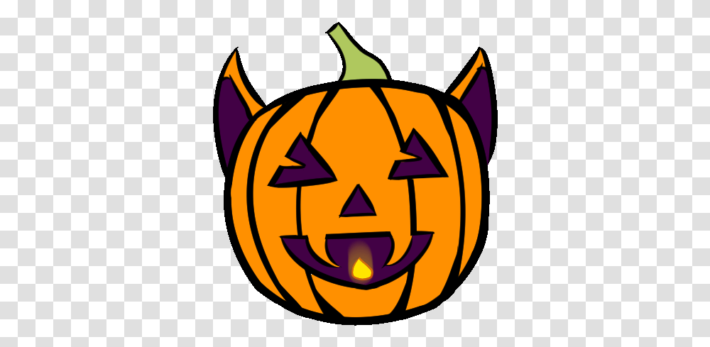 Kevin Butler Halloween Sub Alert Animation Icon, Pumpkin, Vegetable, Plant, Food Transparent Png