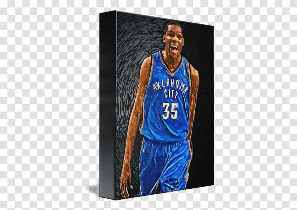 Kevin Durant By Zapista Basketball Player, Person, People, Sport, Team Sport Transparent Png