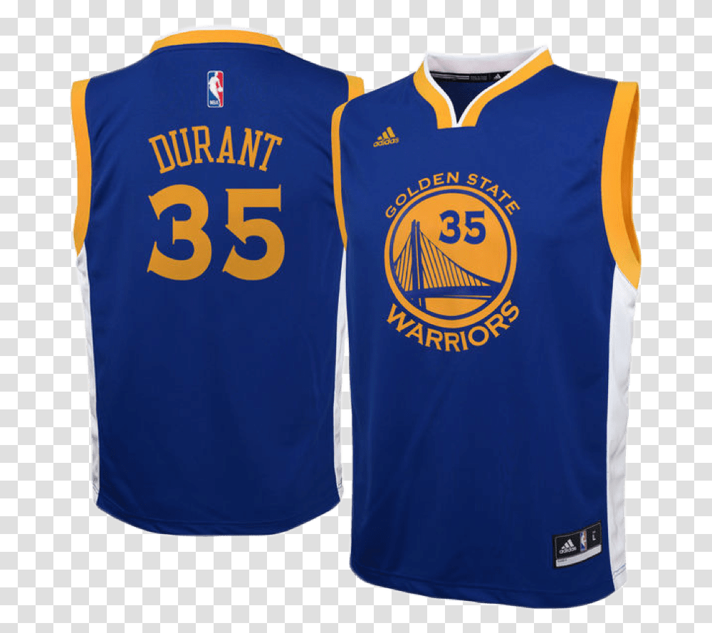 Kevin Durant Golden State Jersey, Apparel, Shirt Transparent Png