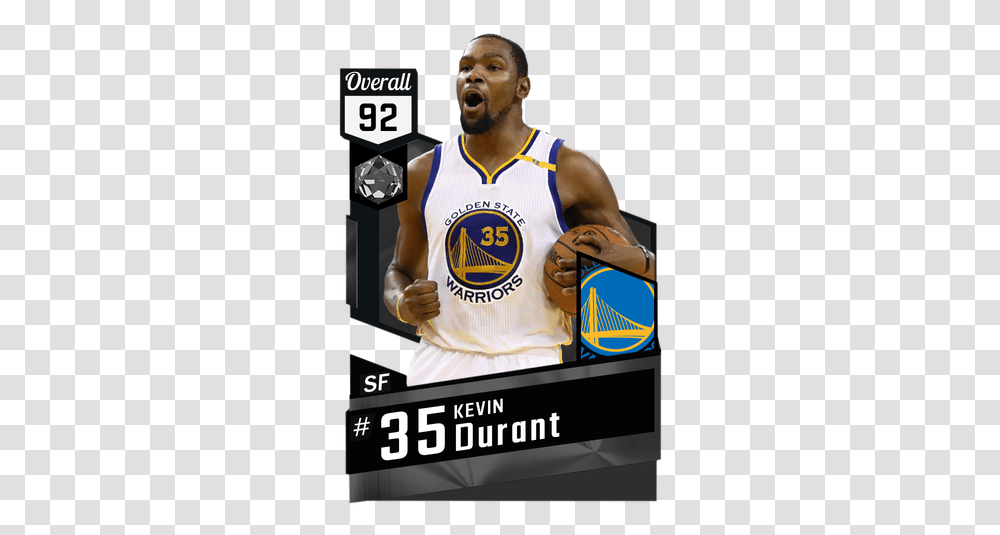 Kevin Durant Golden State Warriors New, Person, Human, People, Sport Transparent Png