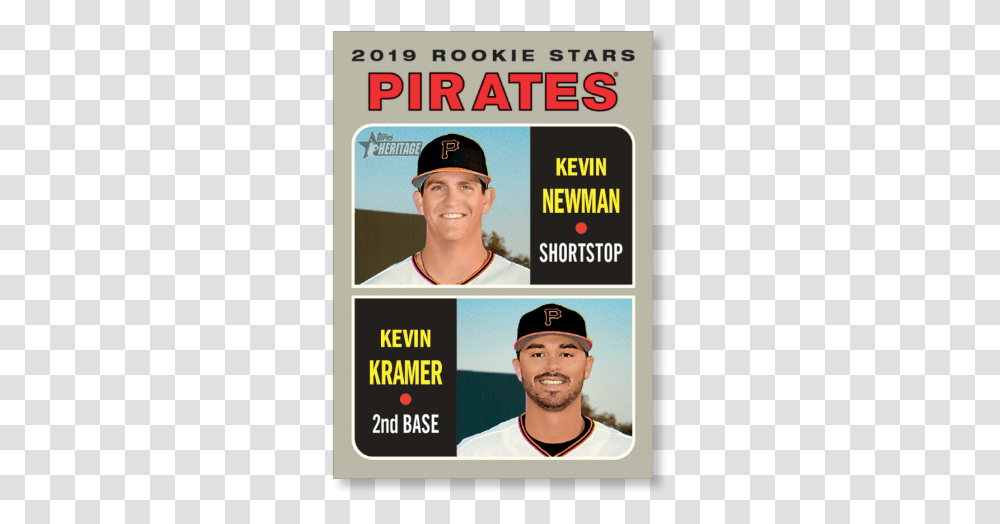Kevin Newman 2019 Heritage Baseball Base Poster Softball, Person, Baseball Cap Transparent Png