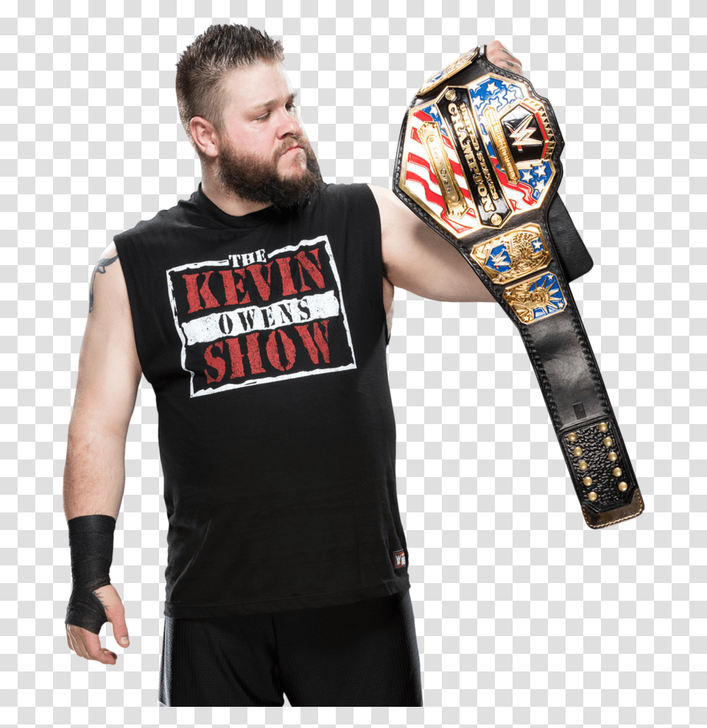 Kevin Owens United States Champions, Person, Face, Skin Transparent Png