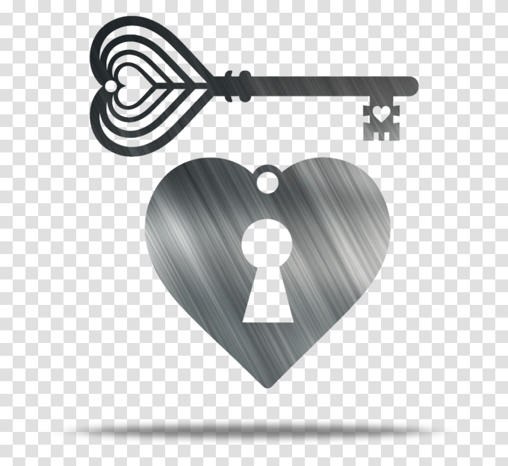 Key And Lock Keychain Set Heart, Lamp, Security Transparent Png