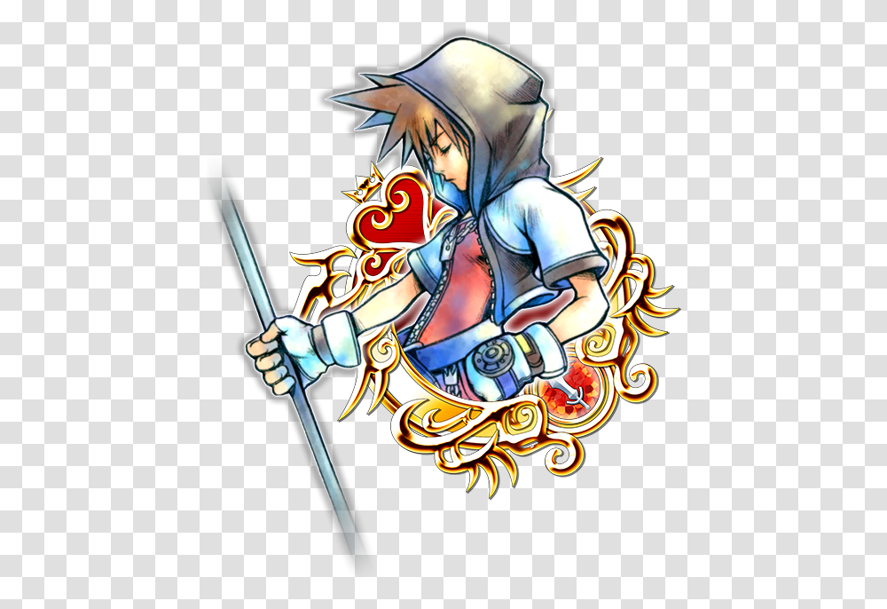 Key Art Kingdom Hearts Key Art, Person, Human, Duel, Knight Transparent Png