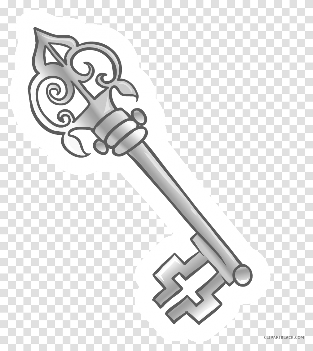 Key Clipart Black And White Background Key Clipart, Hammer Transparent Png