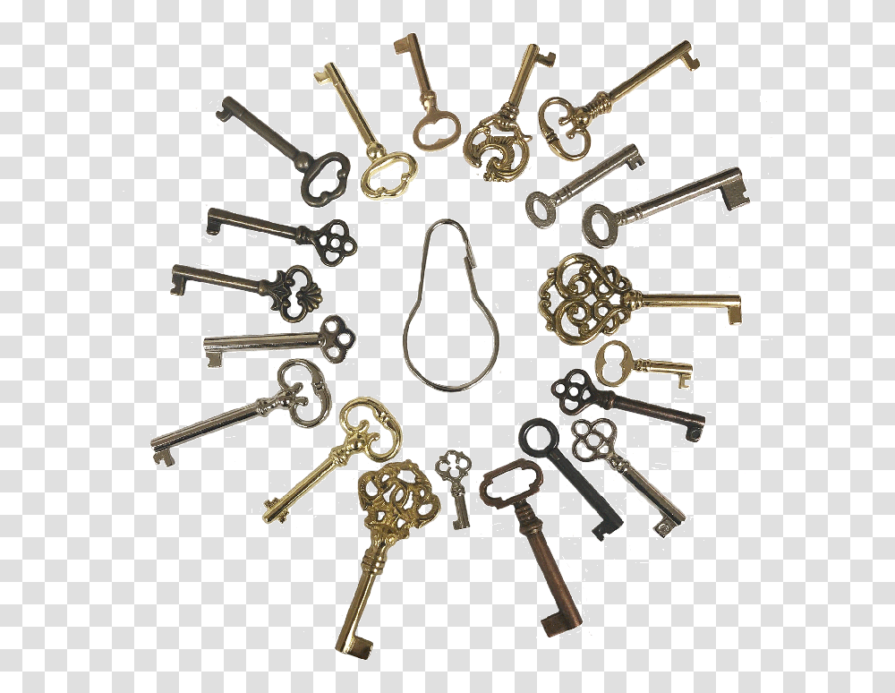 Key, Cross Transparent Png