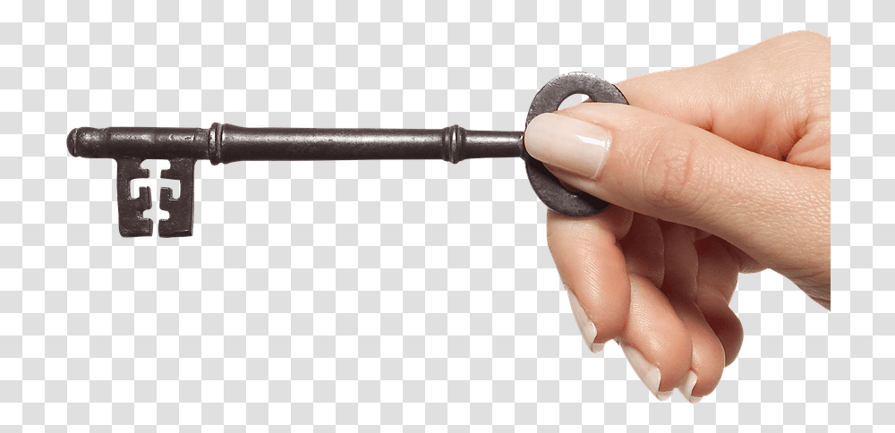 Key Hand Security Hands Holding Lock Open Unlock Hand Holding Key, Person, Human, Gun, Weapon Transparent Png