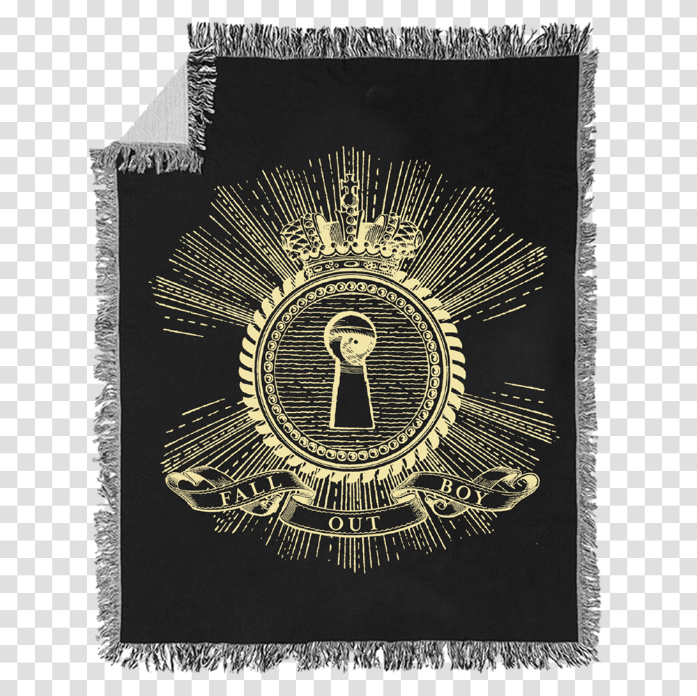 Key Hole Woven Blanket Fall Out Boy From Under The Cork Tree Album Blue Vinyl, Symbol, Logo, Trademark, Emblem Transparent Png